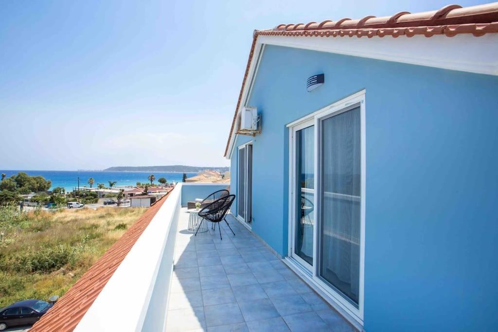 Megat Seaview And Seaside Apartments Ialysos  Esterno foto
